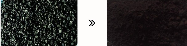 上海凈信研發(fā)土壤研磨機響應國家《土十條》號-土壤研磨前后對比